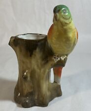 Vintage Goldcastle Ceramic Parakeet Small Planter Japan 5.75