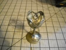 Napcoware Pierced Silver-plated Egg Holder. used picture
