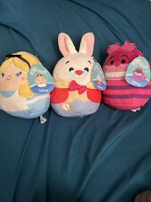 NWT NEW Alice In Wonderland Set Of 3 Squishmallows 7-8” picture