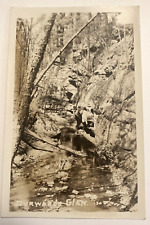 Durward's Glen Caledonia, Wisconsin. Real Photo Postcard, RPPC by C. COX B2BC picture