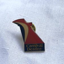 Carnival Destiny Ship Lapel Pin Pinback Cruise Ship Souvenir picture