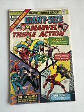 Giant Size Marvel Triple Action 1 Marvel Comics Avengers Dr. Strange Daredevil  picture
