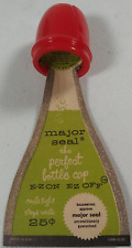 Major Seal Corp Perfect Bottle Cap 1955 Vintage Red Stocking Stuffer USA Made picture