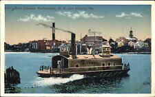 Kittery Maine ME Ferry Boat c1910s Postcard picture
