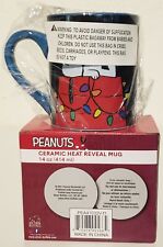 Peanuts - Snoopy - Ceramic - Heat Reveal 14oz- Mug . New in Box           picture