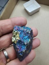 Chalcopyrite Peacock Ore Natural Crystal Specimen Mexico 68 grams picture