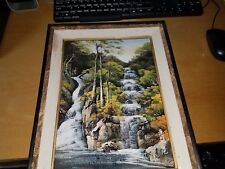 Original Artwork Japanese ryūzu falls 12 x 16 Dragon Head Falls 1950s picture