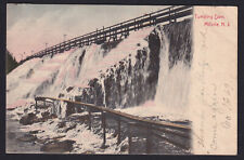 New Jersey-NJ-Millville-Tumbling Dam-Posted 1907-Antique Postcard picture