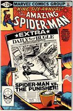 AMAZING SPIDER-MAN ANNUAL #15 (1981)- EARLY FRANK MILLER PINISHER COVER- FINE picture