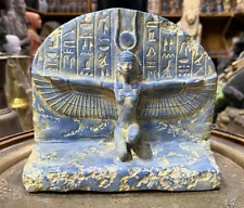 PHARAONIC ANCIENT EGYPTIAN ANTIQUITIES Heavy Statue Of Goddess ISIS Rare BC picture