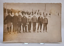 Old soviet photo Children's football yard team 1966 Ukraine antiques picture