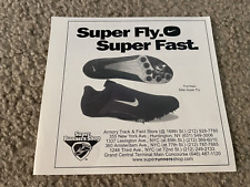 Vintage 2002 NIKE SUPER FLY Track Spikes Running Shoes Poster Print Ad picture