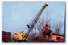 c1960s Gar Wood 75A Clamshell Gar Wood Industries Inc Wayne Michigan MI Postcard picture