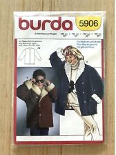 Burda 5906 Vintage Children’s Coat Pattern NEW and Sealed picture