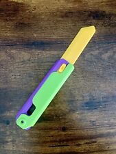 NEW Large And Satisfying Fidget 3D Printing Carrot Knife ( FAST Shipping In USA) picture