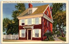 Postcard - William Penn's Home - Fairmount Park - Philadelphia, Pennsylvania picture