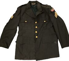 Vintage US Army Green Dress Jacket Coat Men’s Size 44 R picture