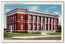 1945 Entrance View City Hall Bridgeton New Jersey NJ Vintage Posted Postcard picture