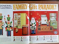 1966 GE General Electric Appliance Ad Family Gift Parade Christmas  picture