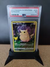 Pikachu FA - Pokemon - Celebrations - 2021 - PSA 7 picture