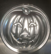 Vtg Wilton Pumpkin Halloween Jack O Lantern/Thanksgiving Cake Pan 503-598 1975 picture