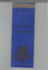 Matchbook Cover American Airlines picture