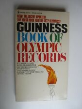 Vintage Paperback Guinness Book of Olympic Records for the 1972 Olympics BIS picture