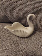 Vintage Lenox Porcelain Swan Figurine Trinket Dish/ USA picture