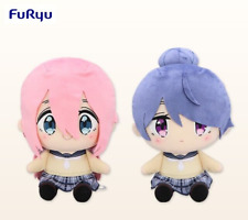 Laid-Back Camp Yuru Camp Season 3 Big Plush Doll H25cm Set of 2 Furyu 2024 picture