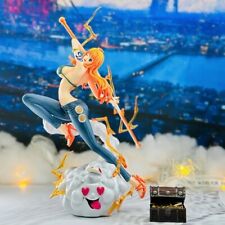 30cm One Piece Anime Figures Nami Figure Zeus Collectible Statue Toys Gift  picture