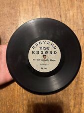Harvard Disc Record 78rpm One Sided 7 Inch ( Lot Of 4 ) picture