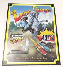Vintage Collectible Metal LONE RANGER POCKET KNIFE Camillus Cutlery 16.5 x 12.5  picture