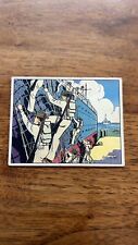 1941 PHILADELPHIA GUM UNCLE SAM WAR CARD #85 CARGO NET LANDING picture