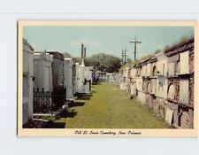 Postcard Old St. Louis Cemetery New Orleans Louisiana USA picture