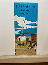 1969 Fort Ligonier The Key to the West Travel Brochure Pennsylvania PA Vtg picture