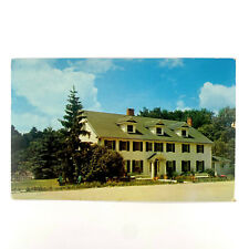 Postcard Vermont Middlebury VT Dog Team Restaurant Route 7 1957 Posted Chrome picture