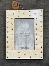 Matr Boomie Ivory Frame With Brass Accents picture