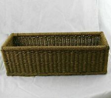 Antique French Hand Woven Rope Planter 24