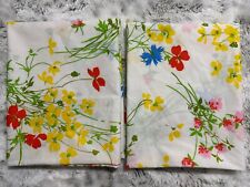 Vintage Fieldcrest Perfection Floral Pillowcases Set of 2 Standard picture