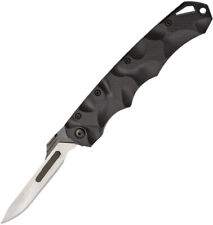 Havalon Quik-Change Black Zytel Folding Pocket Knife 60ASTAGBLK picture