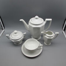 Rosenthal Germany Fine China MARIA - WHITE -  9pc Coffee Set picture