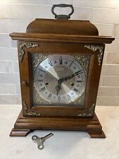 Vintage Hamilton Chiming Mantle Clock Germany 2 Jewels 340-020A - Working picture