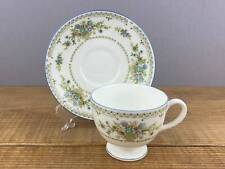 2 Wedgwood Petersham Teacups with Saucers Plates picture