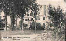 RPPC Quillcote,Summer Home Of Kate Douglas Wiggin,Hollis,Maine,ME Postcard picture