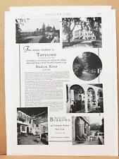 1928 Tarrytown NY Italian Villa Sunken Garden Granite Marble Photos Print AD VTG picture