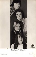 The Mama's & Papa's Vintage Postcard RCA Victor Cass Elliot Michelle Phillips picture