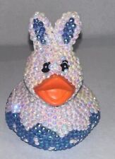 Bunny Rhinestone Bedazzled Bling Duck picture