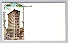 Cincinnati OH-Ohio, Ingalls Building, Antique Vintage Souvenir Postcard picture