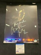 CHRISTIAN BALE SIGNED 11X14 PHOTO BATMAN DARK KNIGHT PSA/DNA AUTHENTIC #AH48632 picture