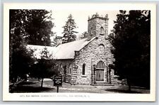 RPPC~Front of Big Moose Community Chapel Big Moose NY~Real Photo Postcard picture
